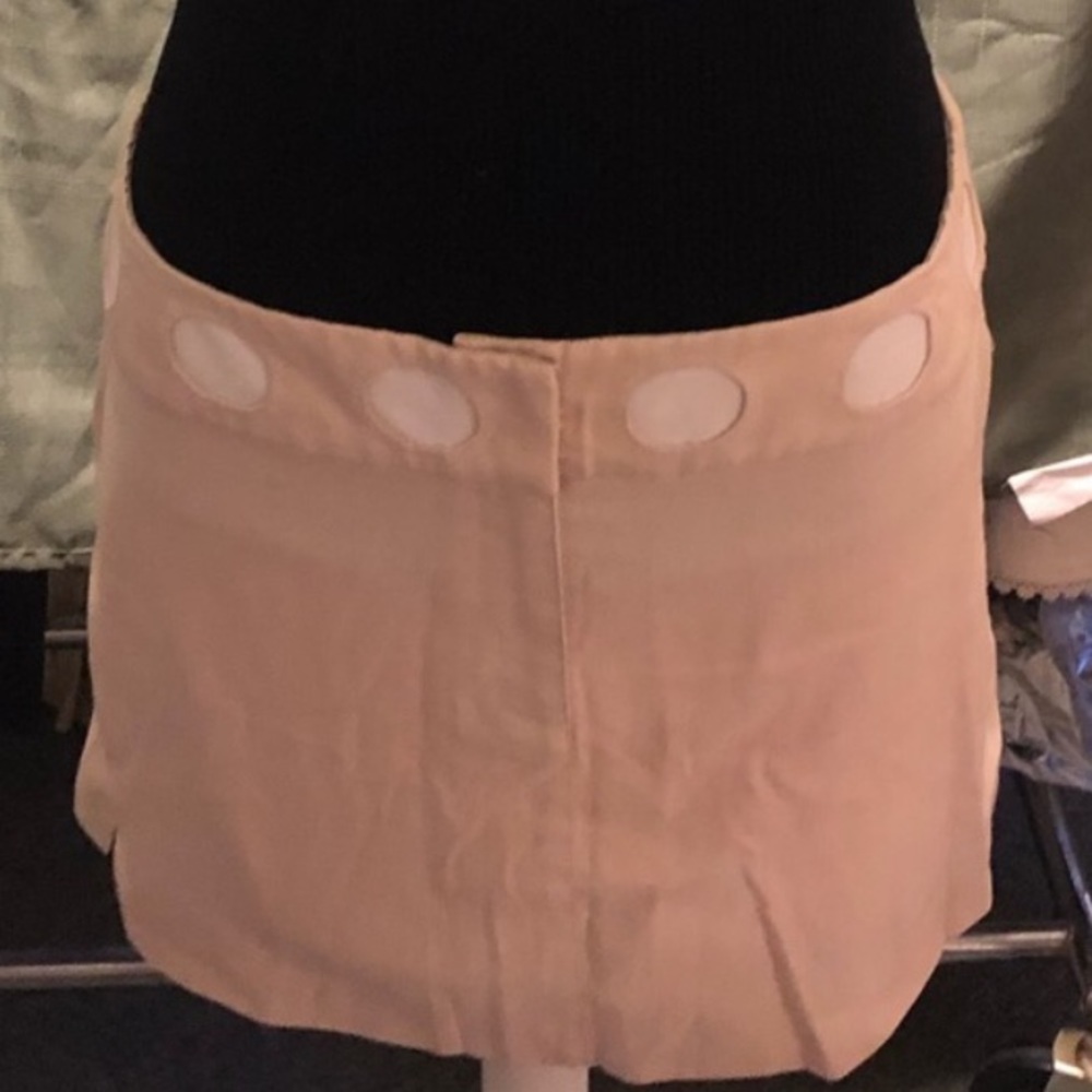 ISO Tocca cream circle dot skirt aso Jessica Simpson